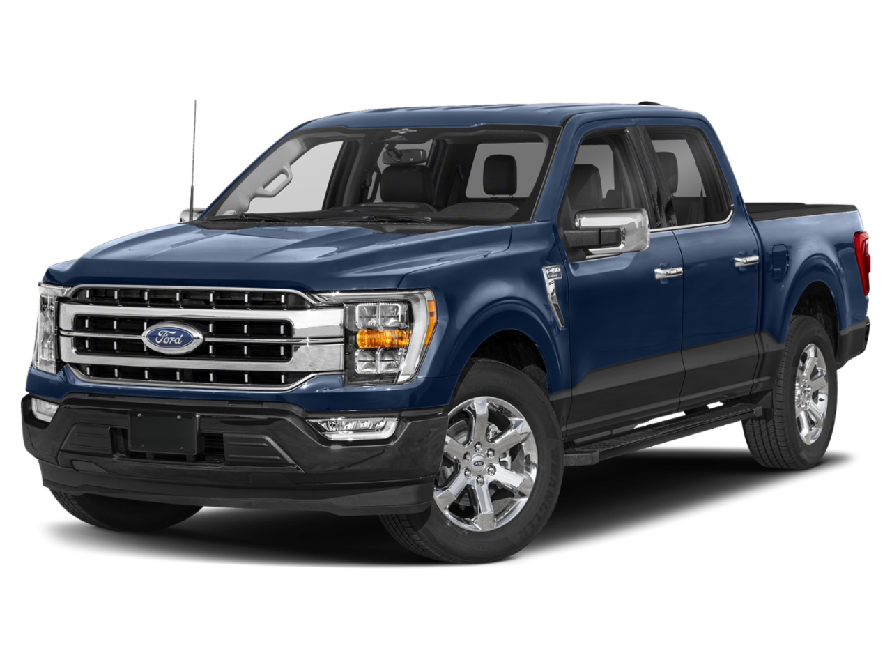 Antimatter Blue Metallic 2023 Ford F-150 Pickup Truck Four-Wheel Drive Automatic