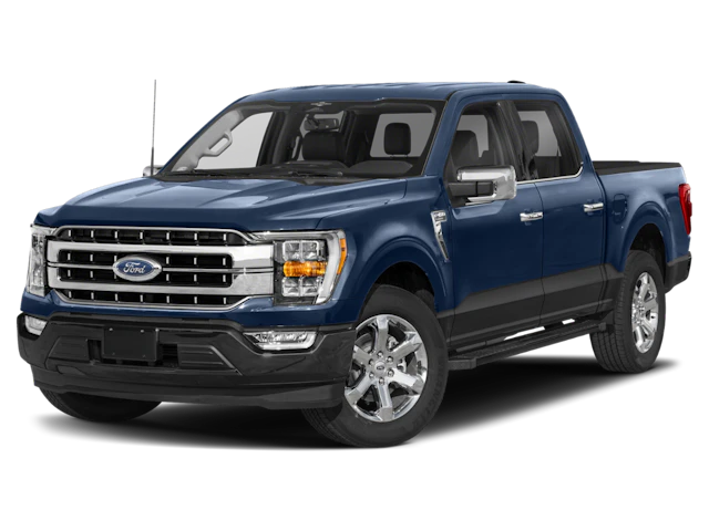 Antimatter Blue Metallic 2023 Ford F-150 Pickup Truck Four-Wheel Drive Automatic