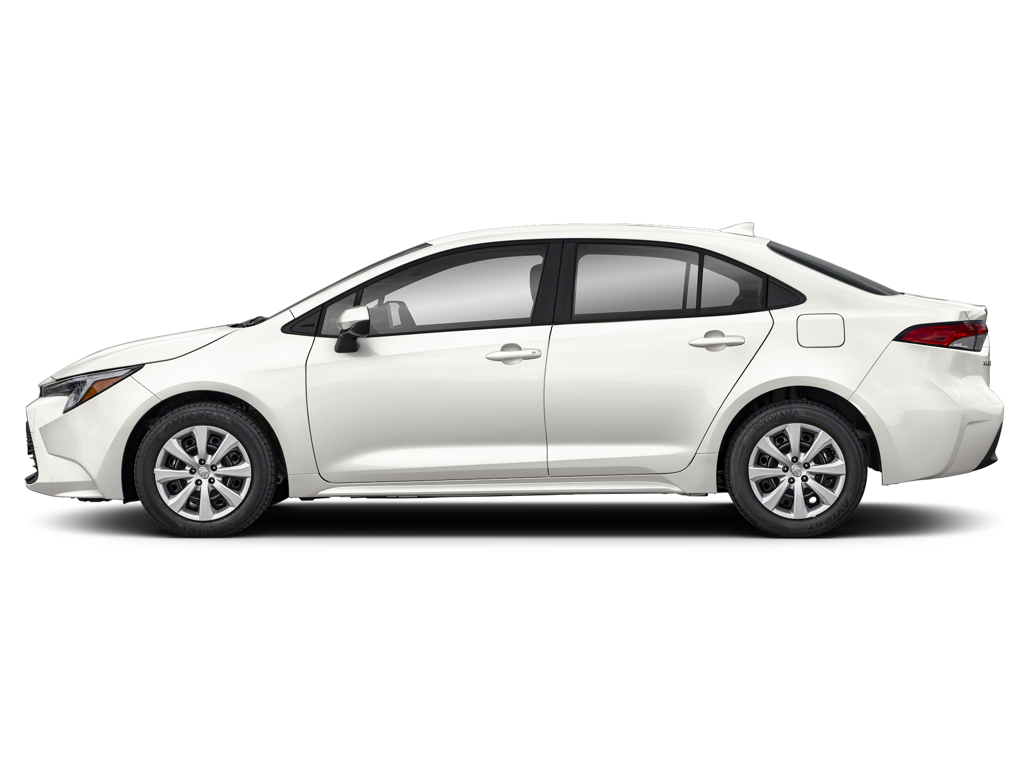 2026 Toyota Corolla Hybrid LE, side view (representative image)