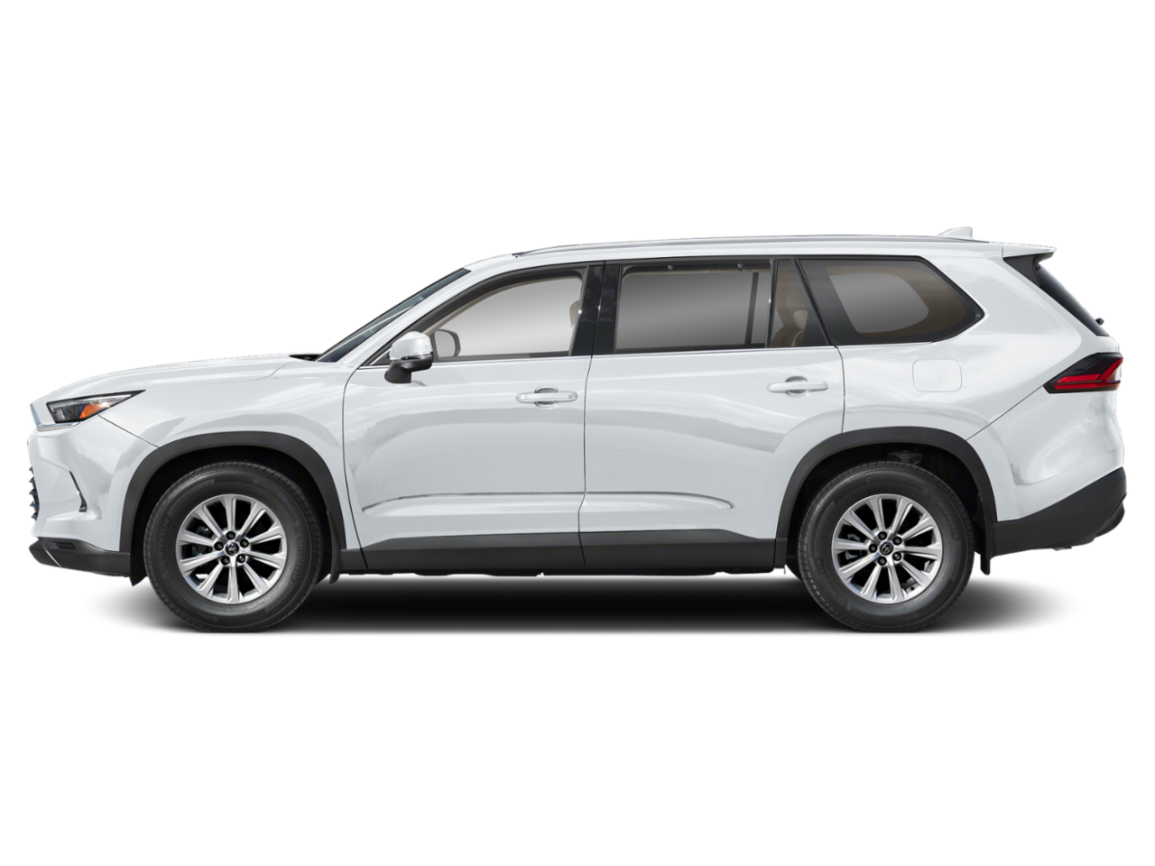 2026 Toyota Grand Highlander Hybrid Nightshade, side view (representative image)