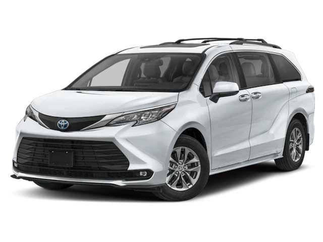 White (Wind Chill Pearl) 2026 Toyota Sienna Minivan Front-Wheel Drive Automatic
