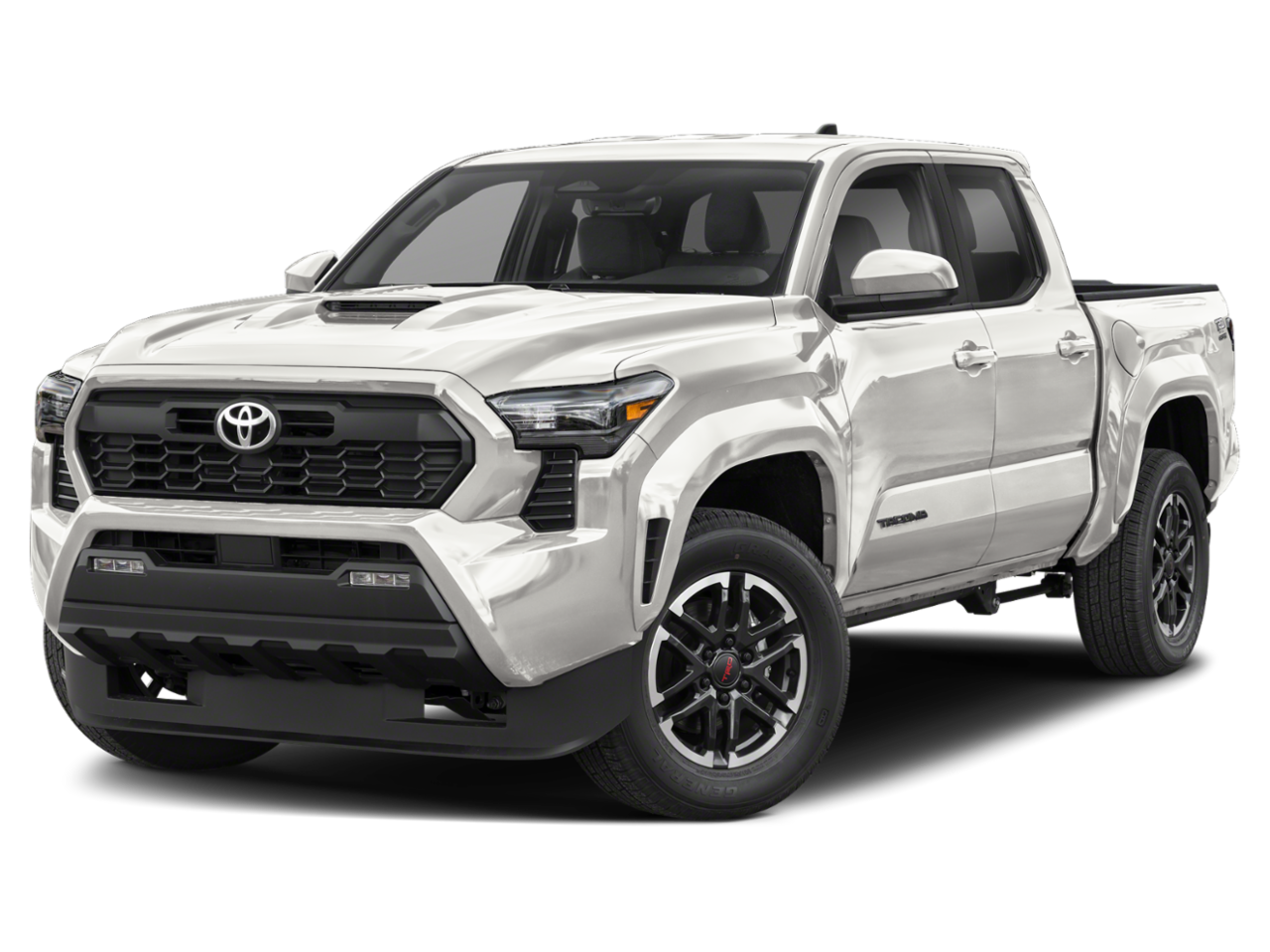 2026 Toyota Tacoma in Ice Cap, front three-quarter view
