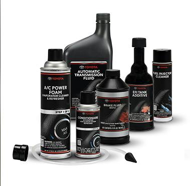 Toyota Fluid Maintenance reference image