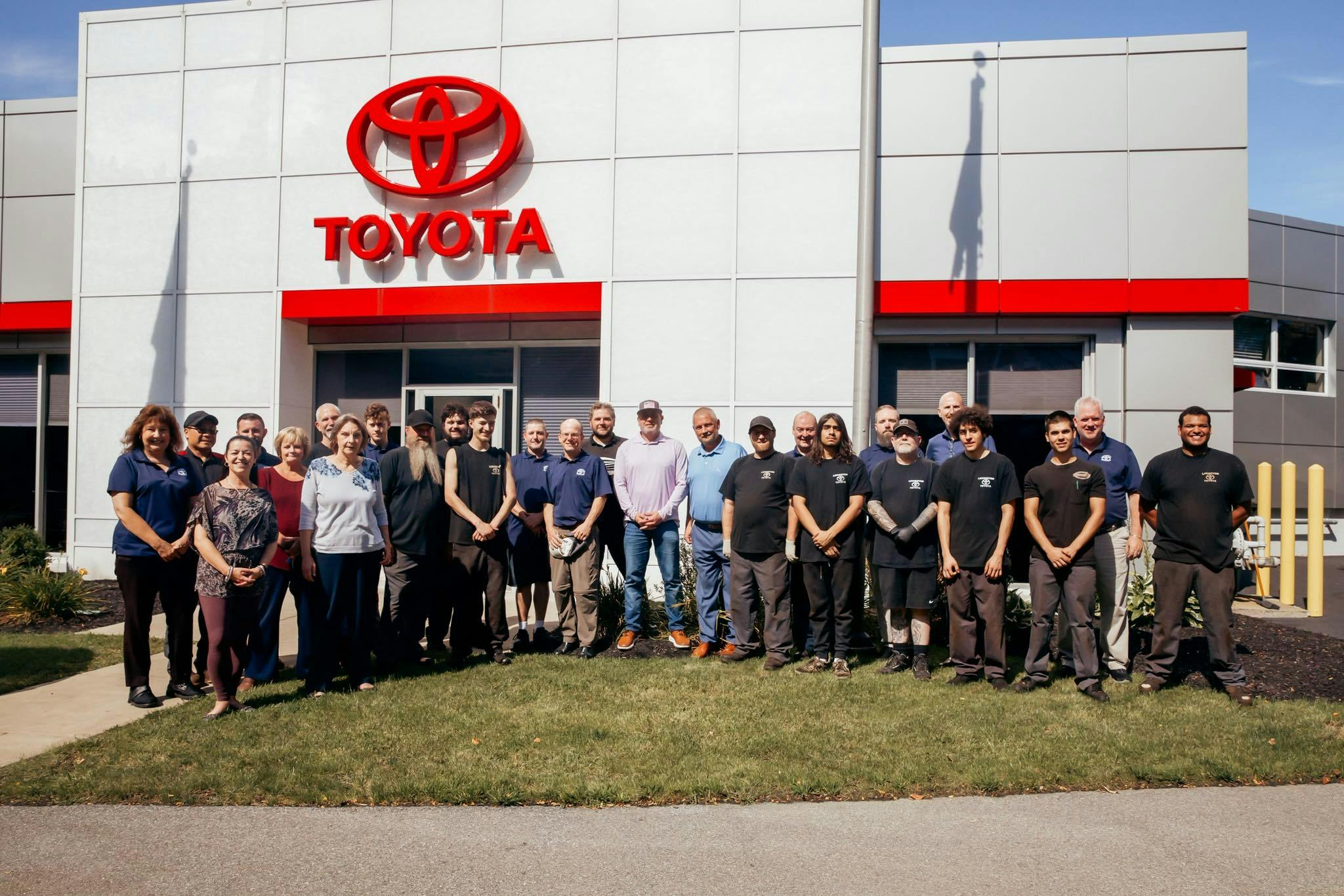 Toyota dealership showroom — neutral fallback