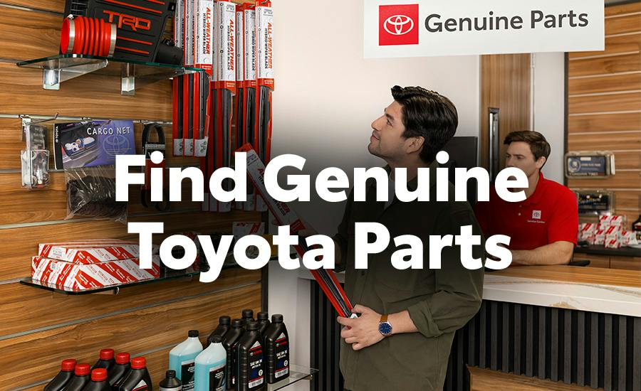Find Genuine Toyota Parts