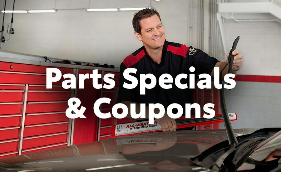 Parts Specials & Coupons