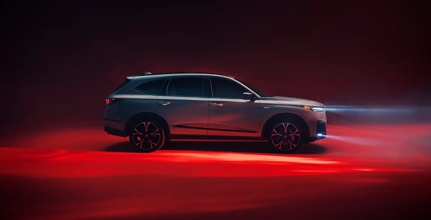 Exterior view of a 2026 Acura MDX