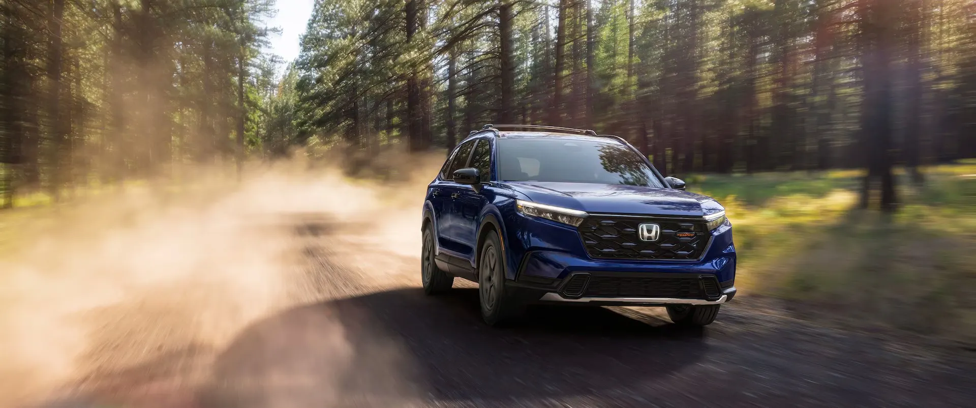 Honda CR-V SUV on the road