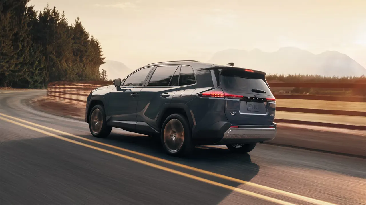 2026 Toyota RAV4 parked outdoors