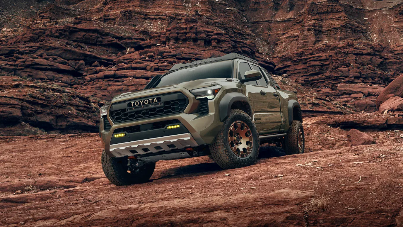2026 Toyota Tacoma Desert Rock exterior angle view